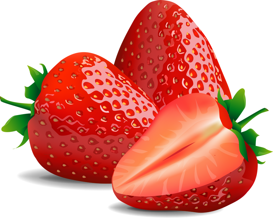 Red Strawberry Fresh Fruit.